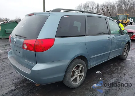 2006 Toyota Sienna Le z USA, uszkodzony, nr VIN 5TDZA23C06S582872